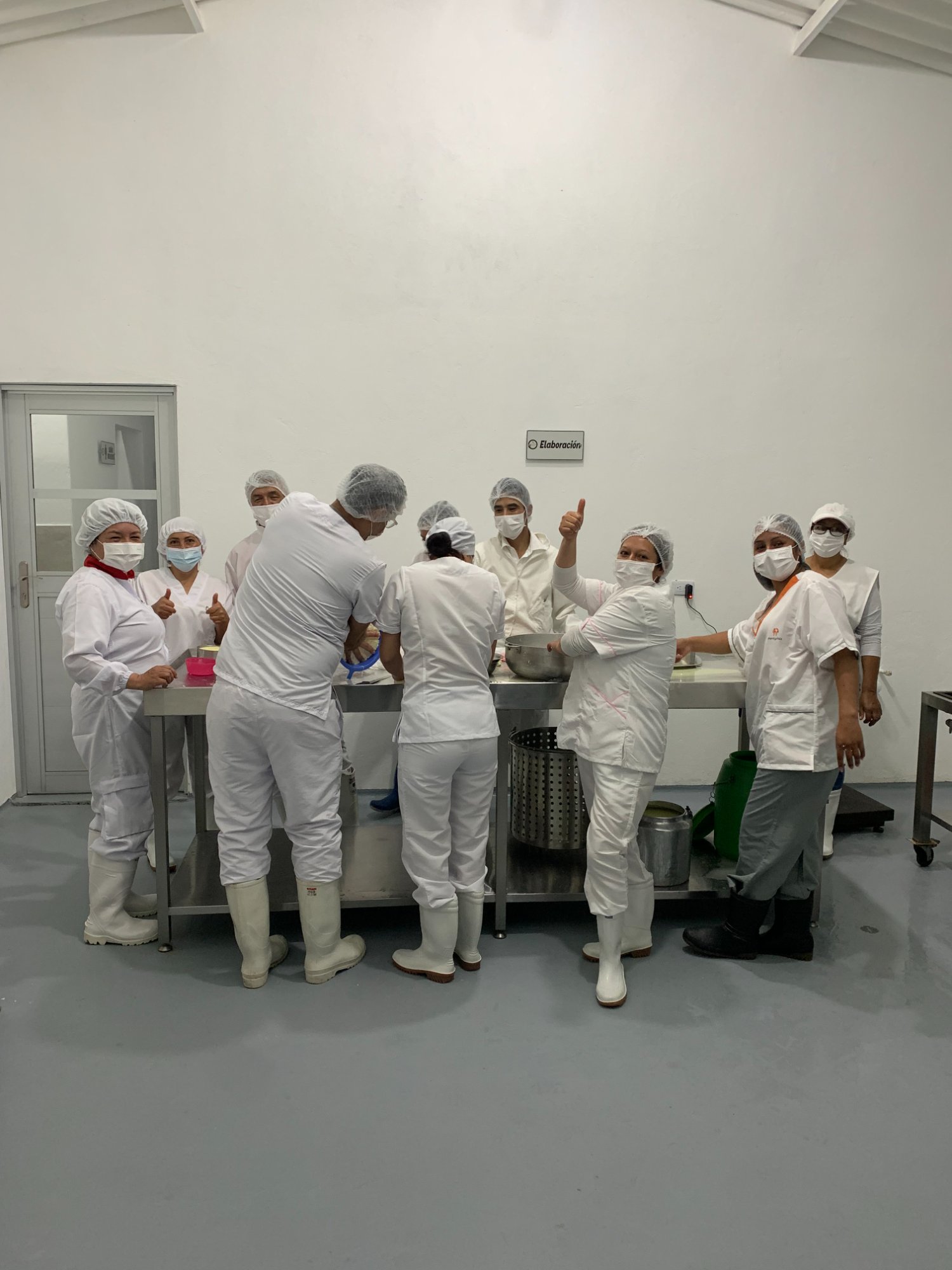 Equipo de Producción Quesos de Sema