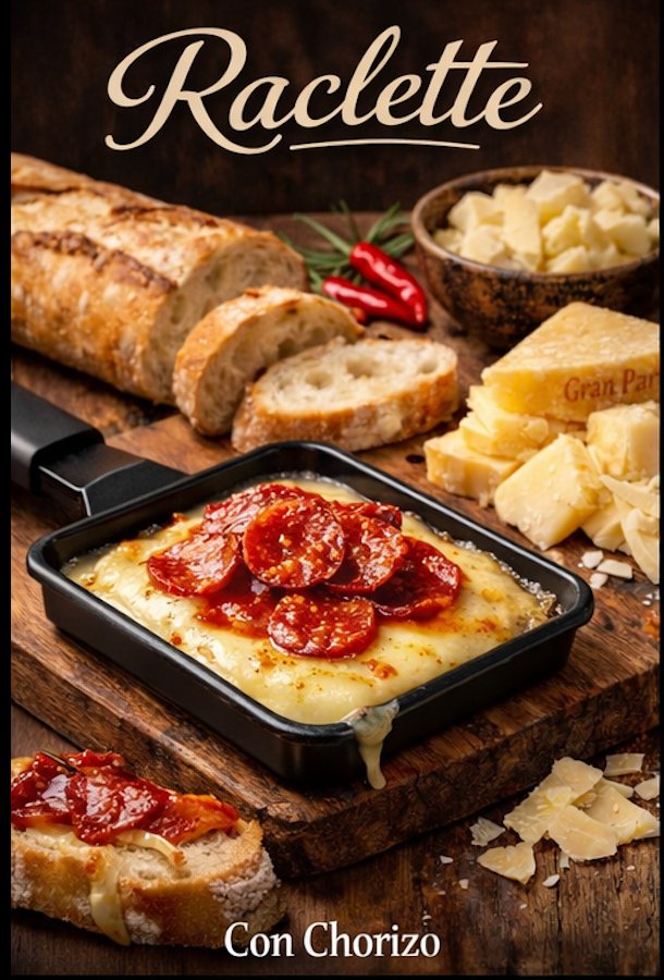 Raclette con Chorizo